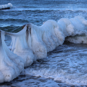 Eis in der OStsee